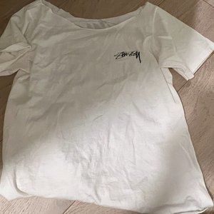 Stussy cut shirt